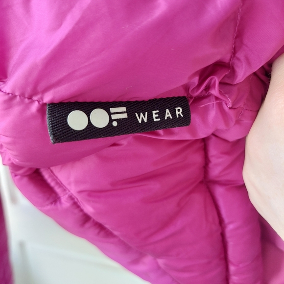 Oofwear The Shapes' Lab Fuchsia Pink Puffer Jacket Women's Size 14 BNWT - Picture 15 of 16
